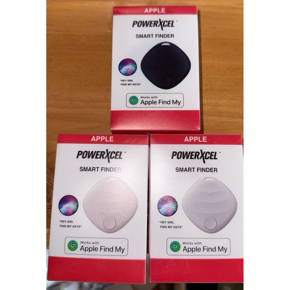PowerXcel smart finder works with Apple Find My Lot of 3
